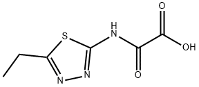 [(5-ethyl-1,3,4-thiadiazol-2-yl)amino](oxo)acetic acid Structure