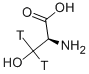 SERINE, L-[3-3H] 化学構造式