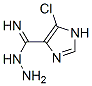 1H-Imidazole-4-carboximidic  acid,  5-chloro-,  hydrazide Structure