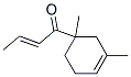 1-(1,3-dimethyl-3-cyclohexen-1-yl)-2-buten-1-one Structure