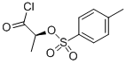 TOLUENE-4-SULFONIC ACID (S)-1-CHLOROCARBONYL-ETHYL ESTER Structure