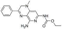 (5-Amino-1,2-dihydro-1-methyl-3-phenylpyrido[3,4-b]pyrazin-7-yl)carbamic acid ethyl ester Structure