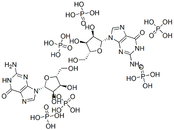 Diguanosine hexaphosphate Structure