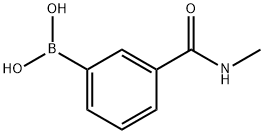 3-(N-METHYLAMINOCARBONYL)PHENYLBORONIC ACID Structure