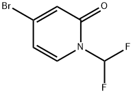 832735-57-6 4-溴-1-(二氟甲基)吡啶-2(1H)-酮