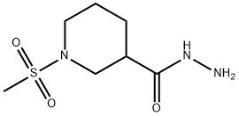 1-(methylsulfonyl)piperidine-3-carbohydrazide(SALTDATA: FREE)|1-甲基磺酰基-3-哌啶卡巴肼