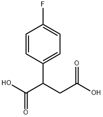 2-(4-FLUOROPHENYL)SUCCINIC ACID Structure