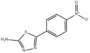 2-AMINO-5-(4-NITROPHENYL)-1 3 4-THIADIA& Structure