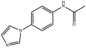 N-(4-(1H-IMIDAZOL-1-YL)PHENYL)ACETAMIDE Struktur