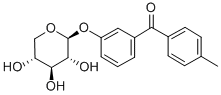 83355-08-2 (4-Methylphenyl)(3-(beta-D-xylopyranosyloxy)phenyl)methanone