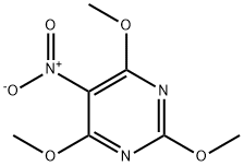 2,4,6-TRIMETHOXY-5-NITROPYRIMIDINE Struktur