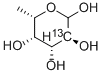 6-DEOXY-L-[2-13C]GALACTOSE,83379-37-7,结构式