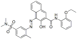 83399-81-9 4-[[5-[(dimethylamino)sulphonyl]-2-methylphenyl]azo]-N-(2-ethoxyphenyl)-3-hydroxynaphthalene-2-carboxamide