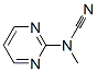 Cyanamide, methyl-2-pyrimidinyl- (9CI) 结构式