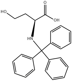 N-TRITYL-HOMOSERINE Structure