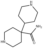 4-(1-Piperidinyl)piperidine-4-carboxamide,83433-53-8,结构式