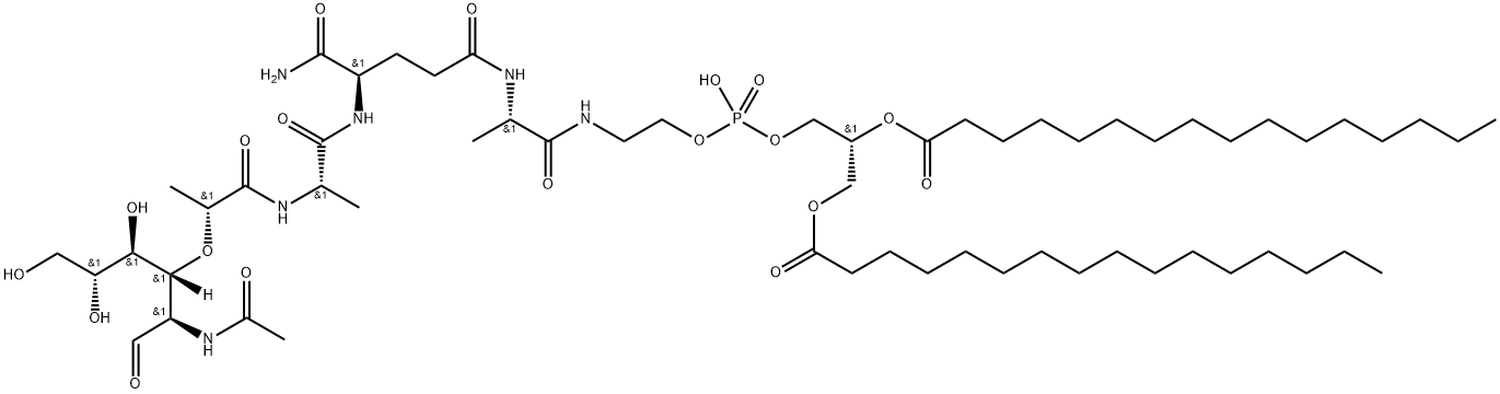 N-Acetylmuramyl-alanyl-isoglutaminyl-alanyl-sn-glycero-3-phosphoethano lamine