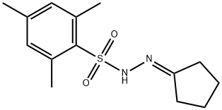 2,4,6-三甲基苯磺酸-2-环戊基酰肼,83477-71-8,结构式