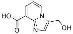 IMidazo[1,2-a]pyridine-8-carboxylic acid, 3-(hydroxyMethyl)- 化学構造式