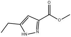 3-ethyl-5-pyrazolcarboxylic acid methyl ester Struktur