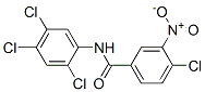 4-chloro-3-nitro-N-(2,4,5-trichlorophenyl)benzamide Structure