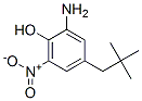 2-amino-6-nitro-4-neopentylphenol Structure