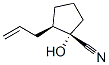 Cyclopentanecarbonitrile, 1-hydroxy-2-(2-propenyl)-, (1S,2R)- (9CI),834885-79-9,结构式