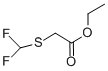 ETHYL 2-(DIFLUOROMETHYLTHIO)ACETATE 结构式