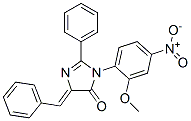 (5Z)-5-benzylidene-3-(2-methoxy-4-nitro-phenyl)-2-phenyl-imidazol-4-on e|