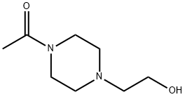 1-ACETYL-4-(2-HYDROXY-ETHYL)-PIPERAZINE X HCL Structure