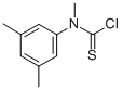 N-(3,5-DIMETHYLPHENYL)-N-METHYL-THIOCARBAMOYL CHLORIDE 化学構造式