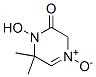 2(1H)-Pyrazinone,3,6-dihydro-1-hydroxy-6,6-dimethyl-,4-oxide(9CI) Structure