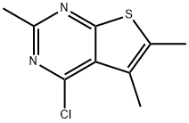 4-CHLORO-2,5,6-TRIMETHYLTHIENO[2,3-D]PYRIMIDINE|4-氯-2,5,6-三甲基噻吩并[2,3-D]嘧啶
