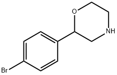 2-(4-bromophenyl)morpholine Structure