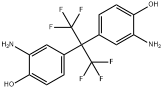 2,2-双(3-氨基-4-羟基苯基)六氟丙烷,83558-87-6,结构式