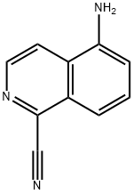 1-이소퀴놀린카르보니트릴,5-아미노-(9CI)