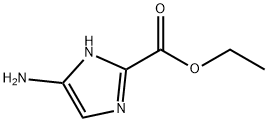 ETHYL 4-AMINO-1H-IMIDAZOLE-2-CARBOXYLATE 结构式
