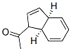 Ethanone, 1-(3a,7a-dihydro-1H-inden-1-yl)-, (3aalpha,7aalpha)- (9CI) Structure
