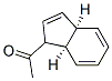 Ethanone, 1-(3a,7a-dihydro-1H-inden-1-yl)-, (3aalpha,7aalpha)- (9CI) 化学構造式