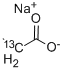 丙酸-2-13C 钠盐 结构式
