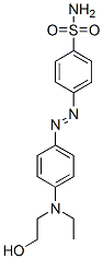 p-[[p-[ethyl(2-hydroxyethyl)amino]phenyl]azo]benzenesulphonamide|