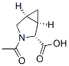 3-Azabicyclo[3.1.0]hexane-2-carboxylic acid, 3-acetyl-, (1alpha,2alpha,5alpha)- (9CI) 结构式