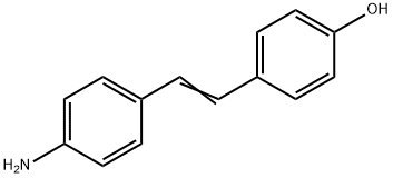 4'-AMINO-4-HYDROXYSTILBENE Struktur