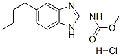 Carbamic acid, (5-butyl-1H-benzimidazol-2-yl)-, methyl ester, monohydrochloride,83601-81-4,结构式