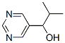 5-Pyrimidinemethanol, -alpha--(1-methylethyl)- (9CI) Structure