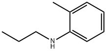 N-Propyl-2-methylbenzenamine 结构式