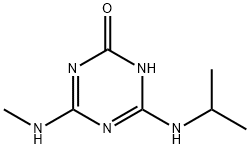 2-Hydroxy-4-isopropylamino-6-methylamino-1,3,5-triazine Structure