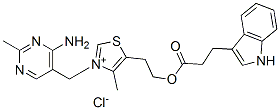 thiamine indole-3-propionate Struktur