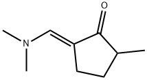 Cyclopentanone, 2-[(dimethylamino)methylene]-5-methyl-, (2E)- (9CI) 化学構造式