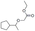 아세트산,(1-시클로펜틸에톡시)-,에틸에스테르(9CI)
